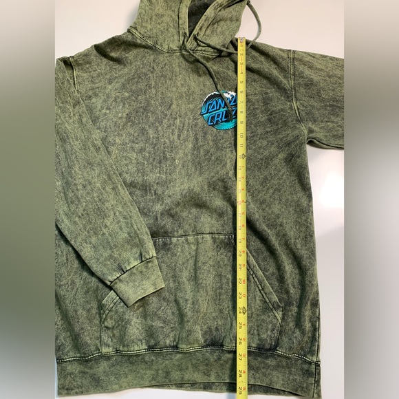 Colortone Santa Cruz Original Hoodie Women Size M Long Sleeve Skate Pullover - Picture 3 of 8